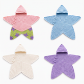 Star Nest Crochet Baby Wrap