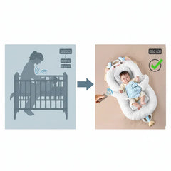 VICO™ Weighted "Mama-Touch" Soothing Lounger – Comfort & Calm for Your Baby